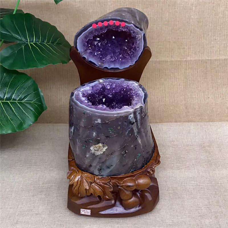 水晶洞摆件